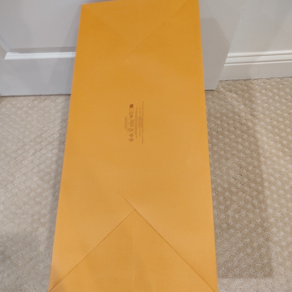 Louis Vuitton XL Shopping Gift Bag Paper Ribbon Handles Authentic Large … - Picture 5 of 10